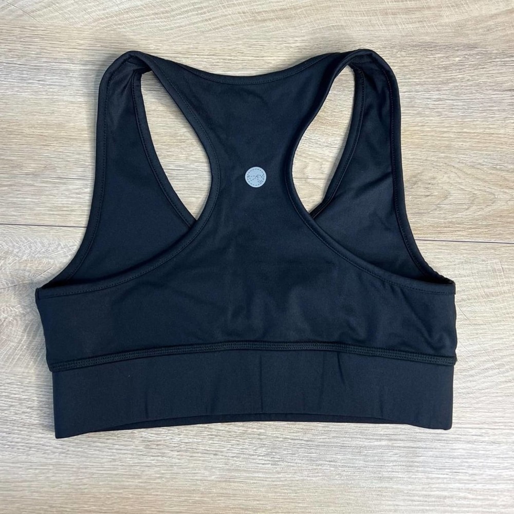 NWOT Threads 4 Thought Racerback Sports Bra Ruched V-Neck Small - Picture 4 of 5